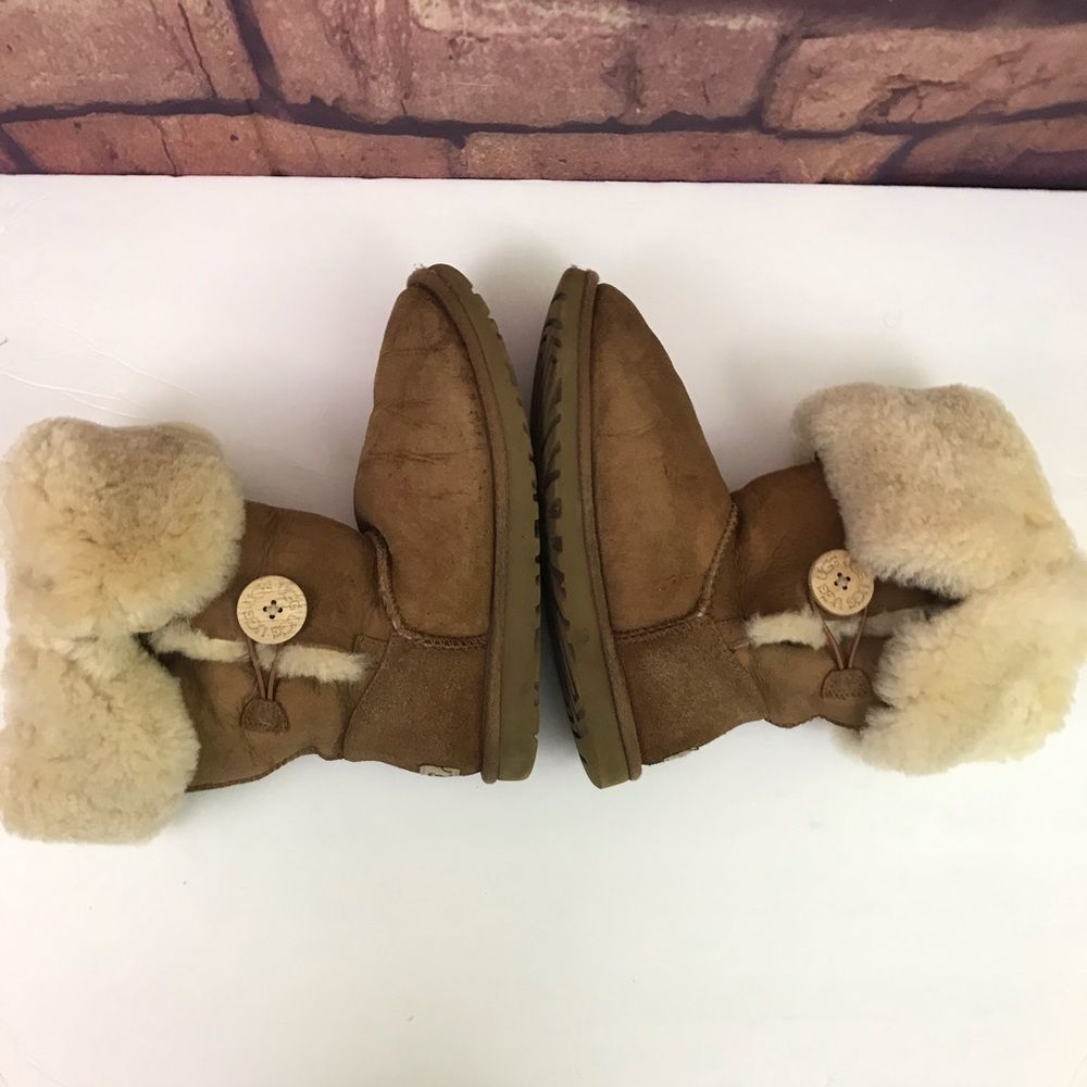 Ugg Bailey Suede Button Triplet Ii Boots - image 2